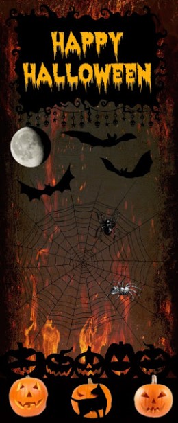 Halloween bookmark web